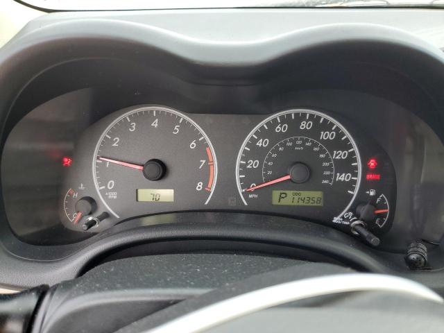 2T1BU4EE4BC685699 - 2011 TOYOTA COROLLA BASE BLACK photo 9