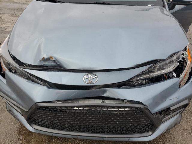 JTDS4MCE5MJ068063 - 2021 TOYOTA COROLLA SE ლურჯი ფოტო 11