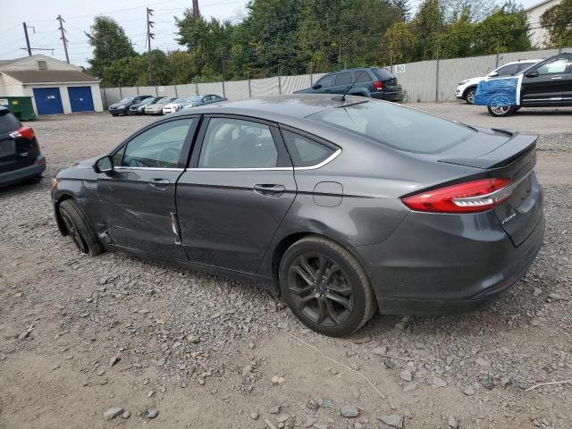 3FA6P0HD3JR228627 - 2018 FORD FUSION SE Gri fotoğraf 2