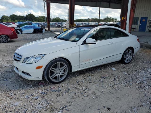 WDDKJ5GB5AF038564 - 2010 MERCEDES-BENZ E 350 WHITE photo 1