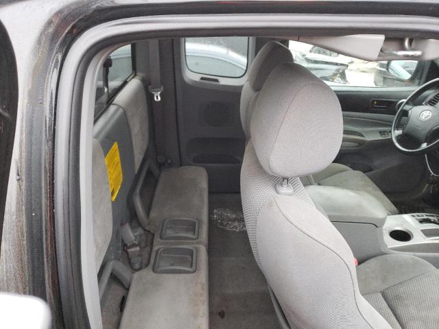 5TEUU42N18Z529684 - 2008 TOYOTA TACOMA ACCESS CAB შავი ფოტო 10