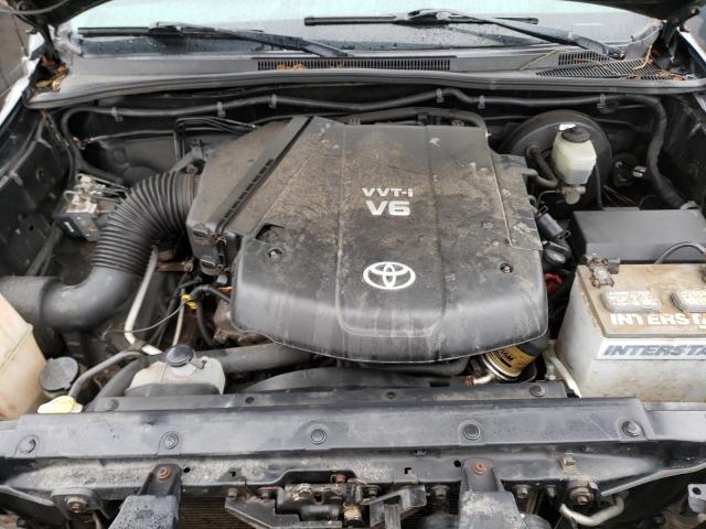 5TEUU42N18Z529684 - 2008 TOYOTA TACOMA ACCESS CAB შავი ფოტო 11