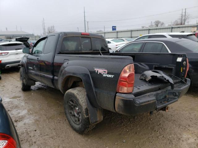 5TEUU42N18Z529684 - 2008 TOYOTA TACOMA ACCESS CAB შავი ფოტო 2