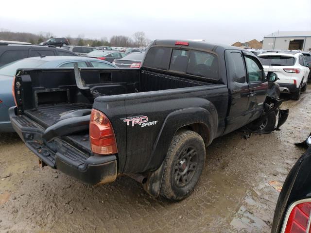 5TEUU42N18Z529684 - 2008 TOYOTA TACOMA ACCESS CAB შავი ფოტო 3