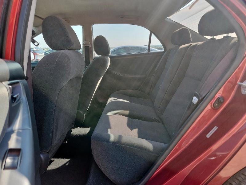 1NXBR32E34Z228044 - 2004 TOYOTA COROLLA CE MAROON photo 10