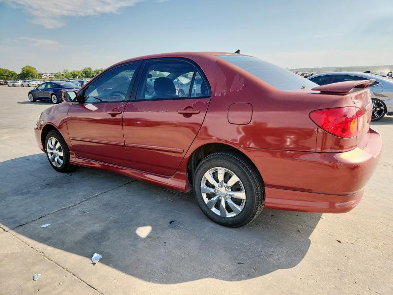 1NXBR32E34Z228044 - 2004 TOYOTA COROLLA CE MAROON photo 2