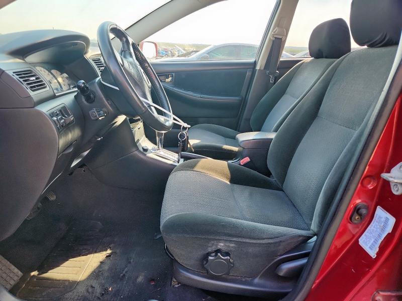 1NXBR32E34Z228044 - 2004 TOYOTA COROLLA CE MAROON photo 7