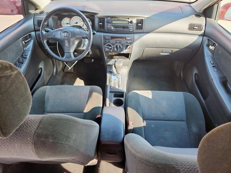 1NXBR32E34Z228044 - 2004 TOYOTA COROLLA CE MAROON photo 8