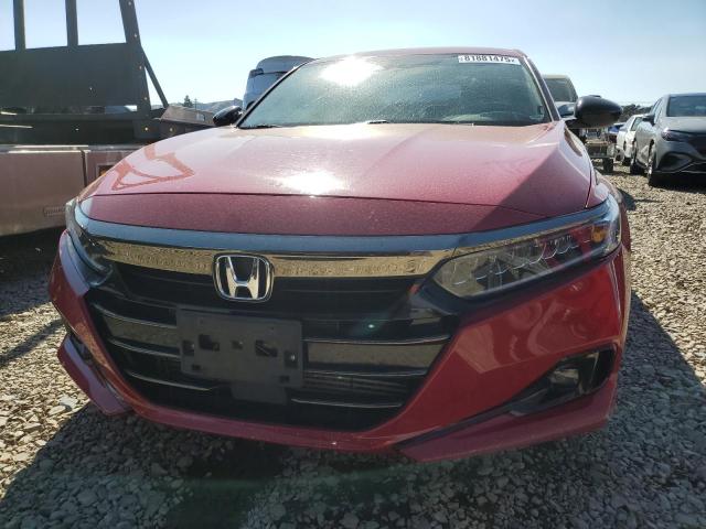 1HGCV1F36MA060825 - 2021 HONDA ACCORD SPORT RED photo 5
