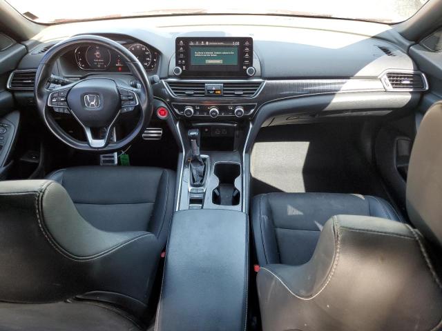 1HGCV1F36MA060825 - 2021 HONDA ACCORD SPORT RED photo 8