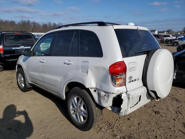 JTEGH20VX20072773 - 2002 TOYOTA RAV4 WHITE photo 2