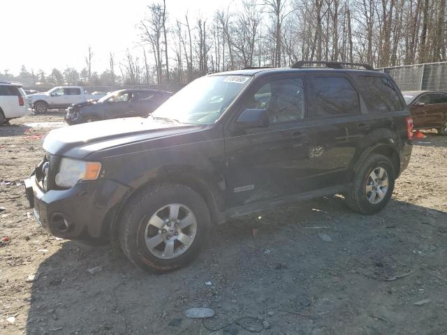 1FMCU94128KE80840 - 2008 FORD ESCAPE LIMITED BLACK photo 1