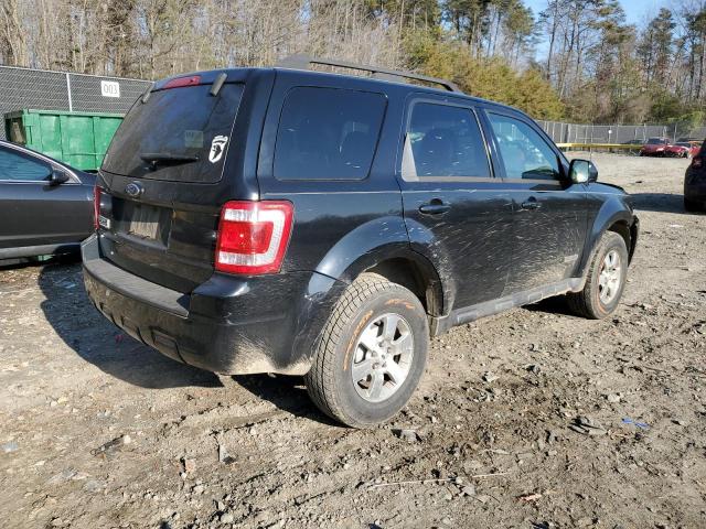 1FMCU94128KE80840 - 2008 FORD ESCAPE LIMITED BLACK photo 3