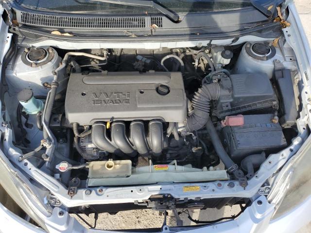 2T1KR32E35C453678 - 2005 TOYOTA COROLLA MA XR SILVER photo 11