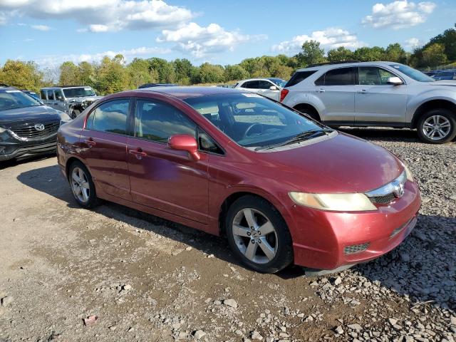 2HGFA16619H541920 - 2009 HONDA CIVIC LX-S BURGUNDY photo 4