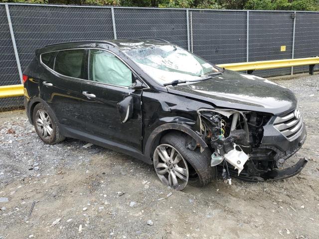 5XYZUDLA0DG087180 - 2013 HYUNDAI SANTA FE S BLACK photo 4