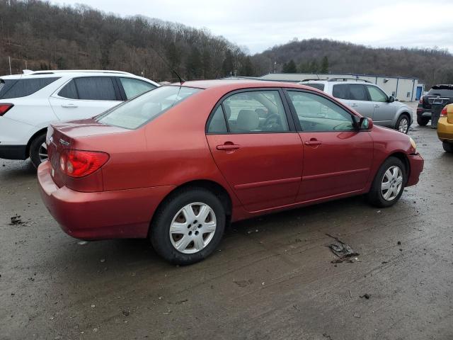 2T1BR32E56C618874 - 2006 TOYOTA COROLLA CE RED photo 3