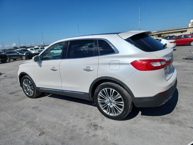 2LMTJ6LR1GBL51208 - 2016 LINCOLN MKX RESERVE Білий фото 2