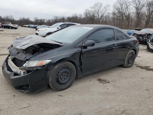 2HGFG1B62BH518463 - 2011 HONDA CIVIC LX BLACK photo 1