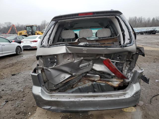 2HKRL1861YH552392 - 2000 HONDA ODYSSEY EX GRAY photo 6