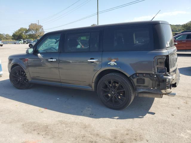 2FMGK5C83GBA08945 - 2016 FORD FLEX SEL GRAY photo 2