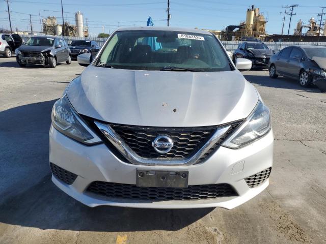 3N1AB7AP9HY349567 - 2017 NISSAN SENTRA S 银色 照片 5