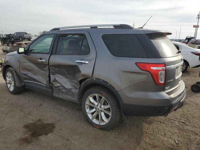 1FMHK8F86CGA08717 - 2012 FORD EXPLORER LIMITED Grau Foto 2