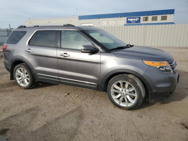 1FMHK8F86CGA08717 - 2012 FORD EXPLORER LIMITED Grau Foto 4