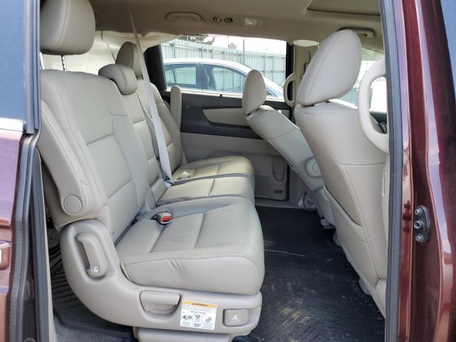 5FNRL5H65FB005807 - 2015 HONDA ODYSSEY EXL MAROON photo 11