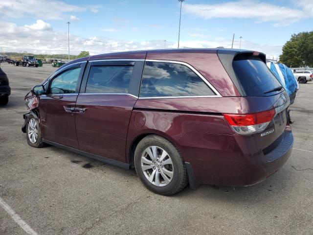 5FNRL5H65FB005807 - 2015 HONDA ODYSSEY EXL MAROON photo 2
