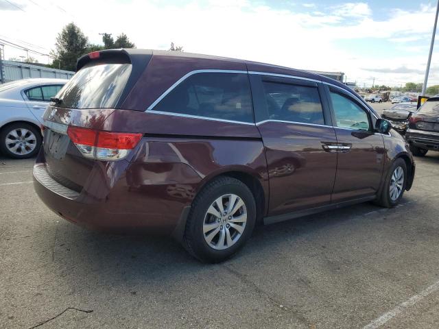 5FNRL5H65FB005807 - 2015 HONDA ODYSSEY EXL MAROON photo 3