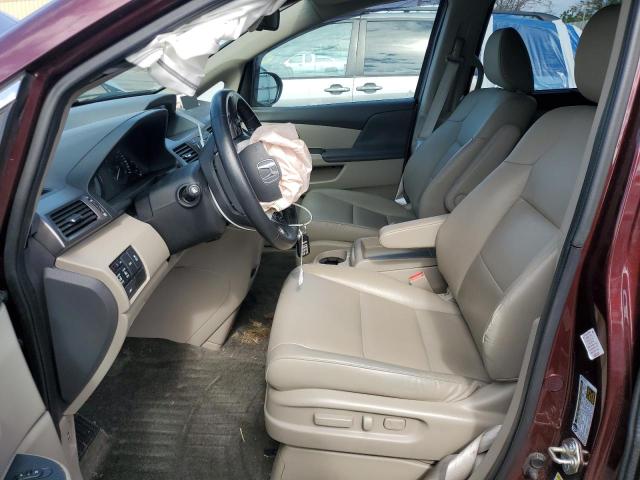 5FNRL5H65FB005807 - 2015 HONDA ODYSSEY EXL MAROON photo 7