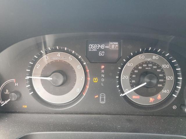 5FNRL5H65FB005807 - 2015 HONDA ODYSSEY EXL MAROON photo 9