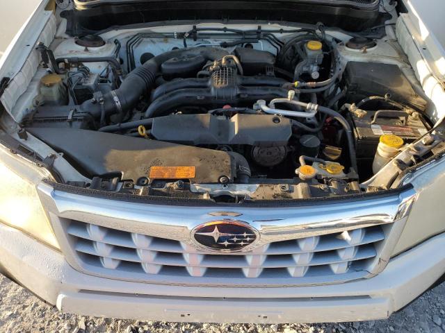 JF2SHABC4CH424299 - 2012 SUBARU FORESTER 2.5X أبيض صورة 11