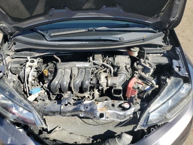 JHMGK5H53GX030969 - 2016 HONDA FIT LX GRAY photo 11