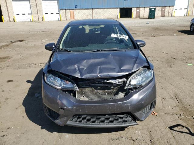 JHMGK5H53GX030969 - 2016 HONDA FIT LX GRAY photo 5