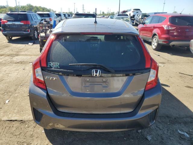 JHMGK5H53GX030969 - 2016 HONDA FIT LX GRAY photo 6