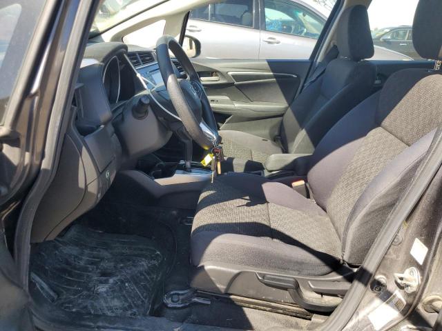 JHMGK5H53GX030969 - 2016 HONDA FIT LX GRAY photo 7
