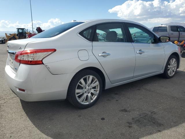 3N1AB7AP6DL712771 - 2013 NISSAN SENTRA S SILVER photo 3