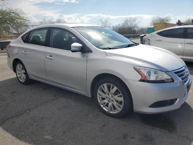 3N1AB7AP6DL712771 - 2013 NISSAN SENTRA S SILVER photo 4