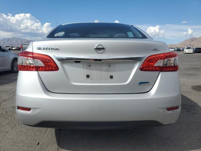 3N1AB7AP6DL712771 - 2013 NISSAN SENTRA S SILVER photo 6