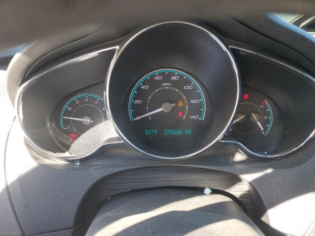 1G1ZC5EB8AF263639 - 2010 CHEVROLET MALIBU 1LT BLACK photo 9