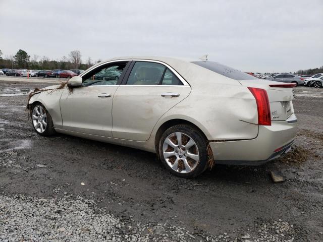 1G6AB5RA4D0133201 - 2013 CADILLAC ATS LUXURY BEIGE photo 2