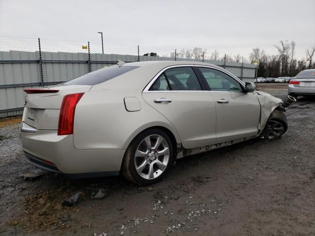 1G6AB5RA4D0133201 - 2013 CADILLAC ATS LUXURY BEIGE photo 3