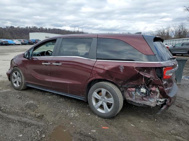 5FNRL6H5XKB111323 - 2019 HONDA ODYSSEY EX BURGUNDY photo 2