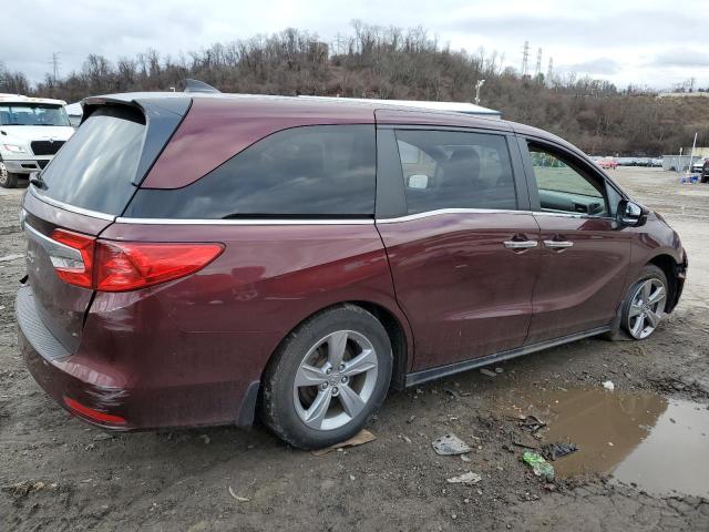 5FNRL6H5XKB111323 - 2019 HONDA ODYSSEY EX BURGUNDY photo 3