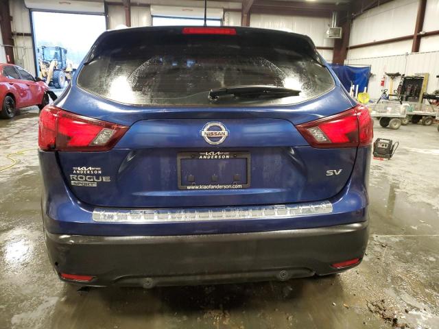 JN1BJ1CP5KW226011 - 2019 NISSAN ROGUE SPOR S BLUE photo 6