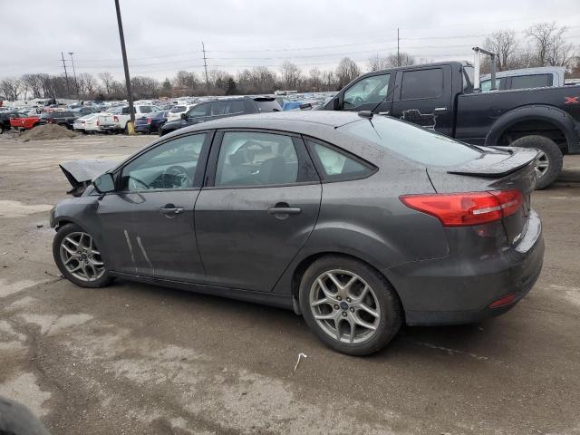 1FADP3F29FL301824 - 2015 FORD FOCUS SE GRAY photo 2