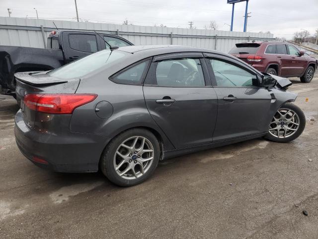 1FADP3F29FL301824 - 2015 FORD FOCUS SE GRAY photo 3