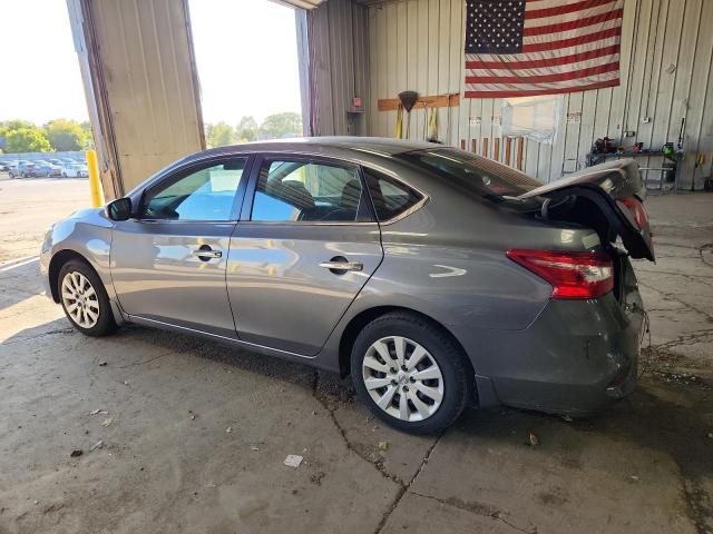 3N1AB7AP4KY336393 - 2019 NISSAN SENTRA S 灰色 照片 2